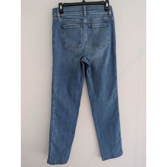 Spanx Slim Straight Medium Wash Women's Size M Tall - Picture 2 of 6